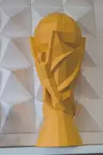 3D Papercraft Voetbalbeker, weergave 8