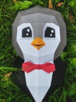 3D Papercraft Penguin