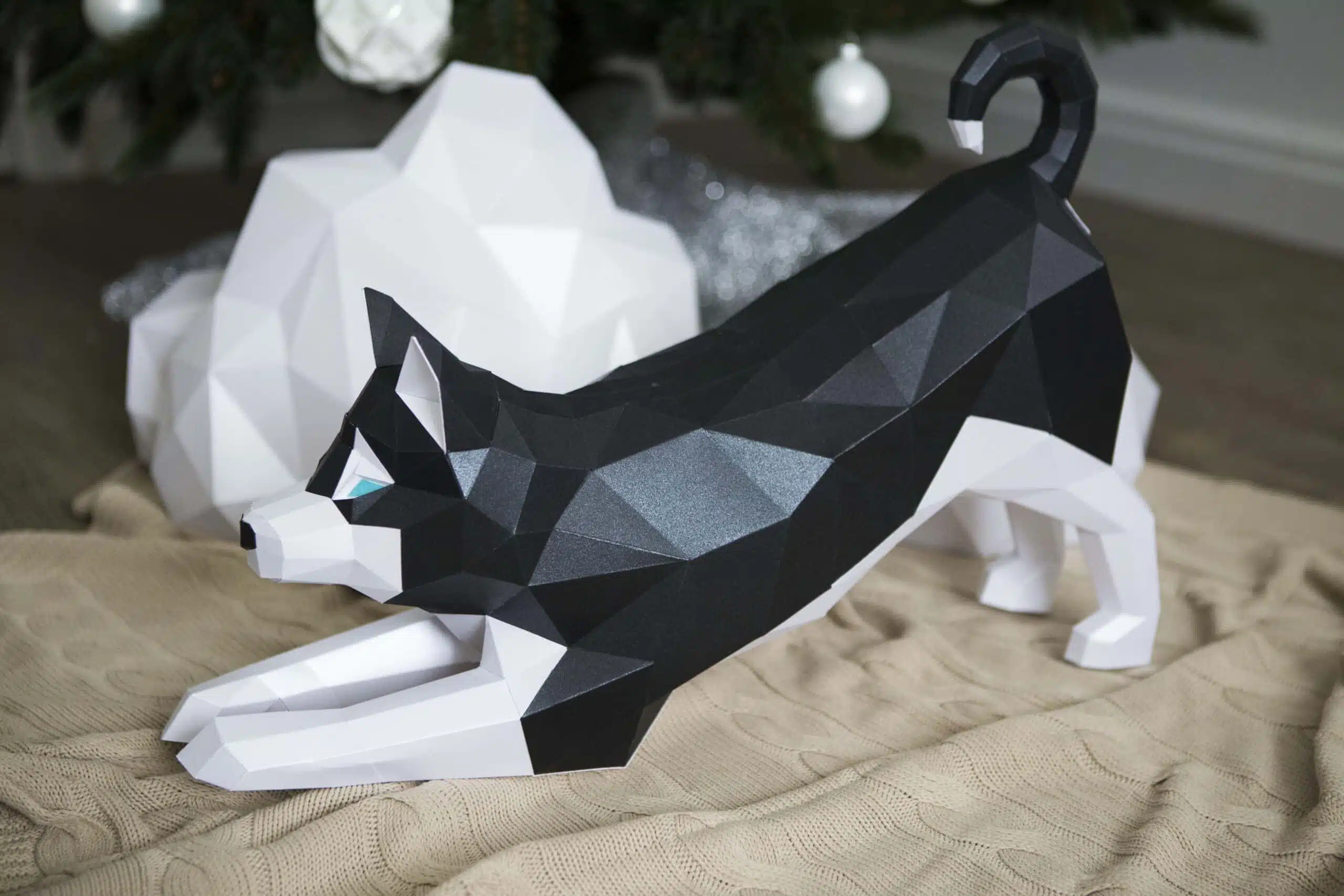 3D Husky papercraft, weergave 6