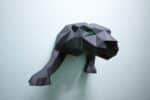 Panthère en papercraft 3D