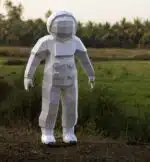Ruimtevaarder papercraft 3D, weergave 6