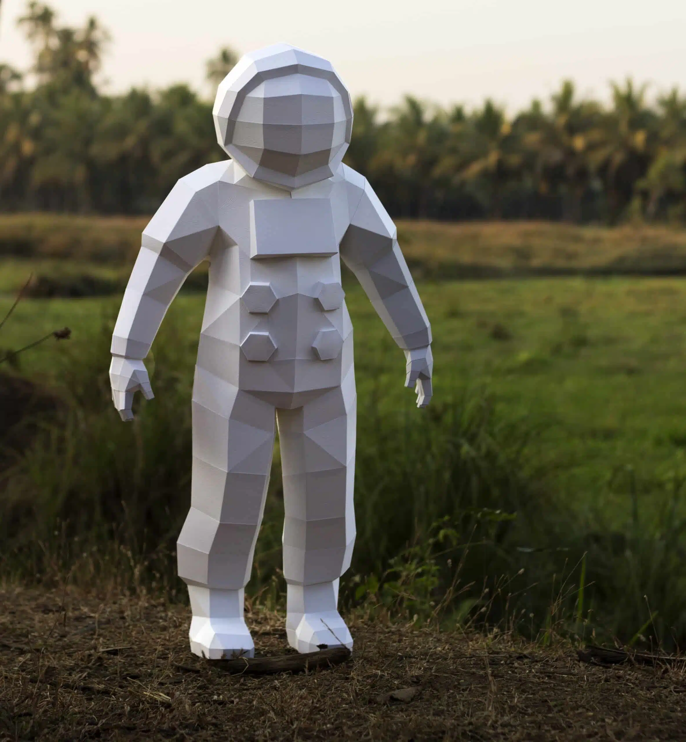 Ruimtevaarder papercraft 3D, weergave 6