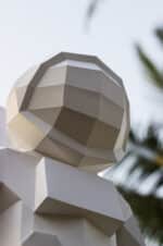 Papercraft de astronauta en origami 3D
