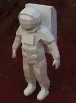 Ruimtevaarder papercraft 3D, weergave 4