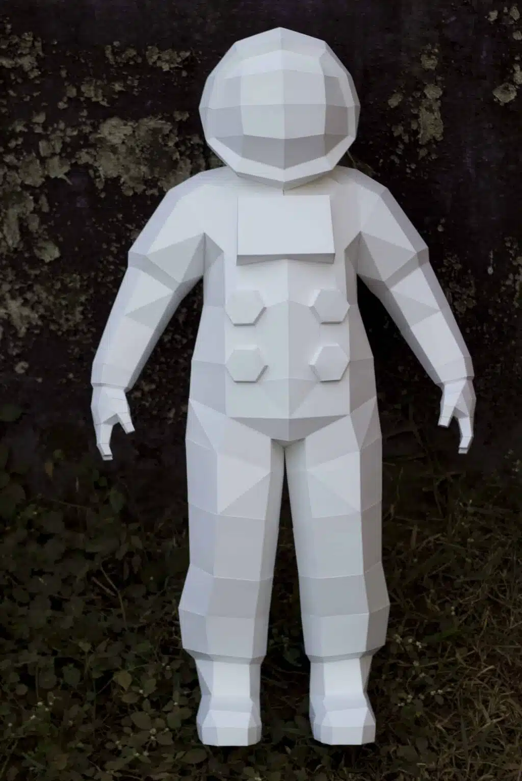 Ruimtevaarder papercraft 3D, weergave 2