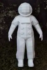 Ruimtevaarder papercraft 3D, weergave 2