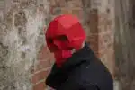 Doodskopmasker in 3D-papercraft, weergave 6