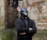 3D Papercraft Rat Mask