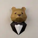 Beer in pak papercraft 3D, weergave 7