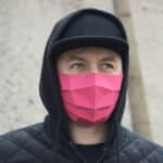 Masque polygonal papercraft 3D Halloween