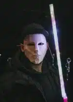 Máscara veneziana em papercraft 3D