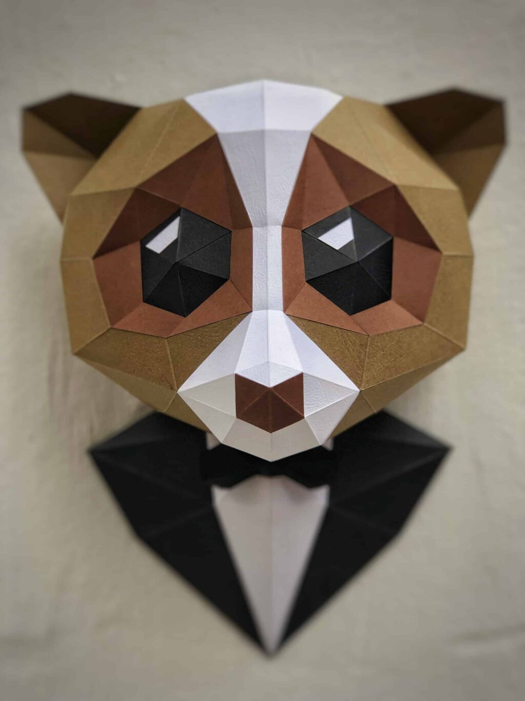 3D-Papercraft-Affe