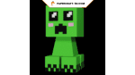 Papercraft de Creeper Minecraft en origami 3D