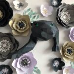 Panthère en papercraft 3D