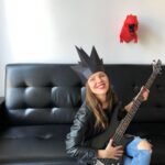 Papercraft de corona Halloween en origami 3D