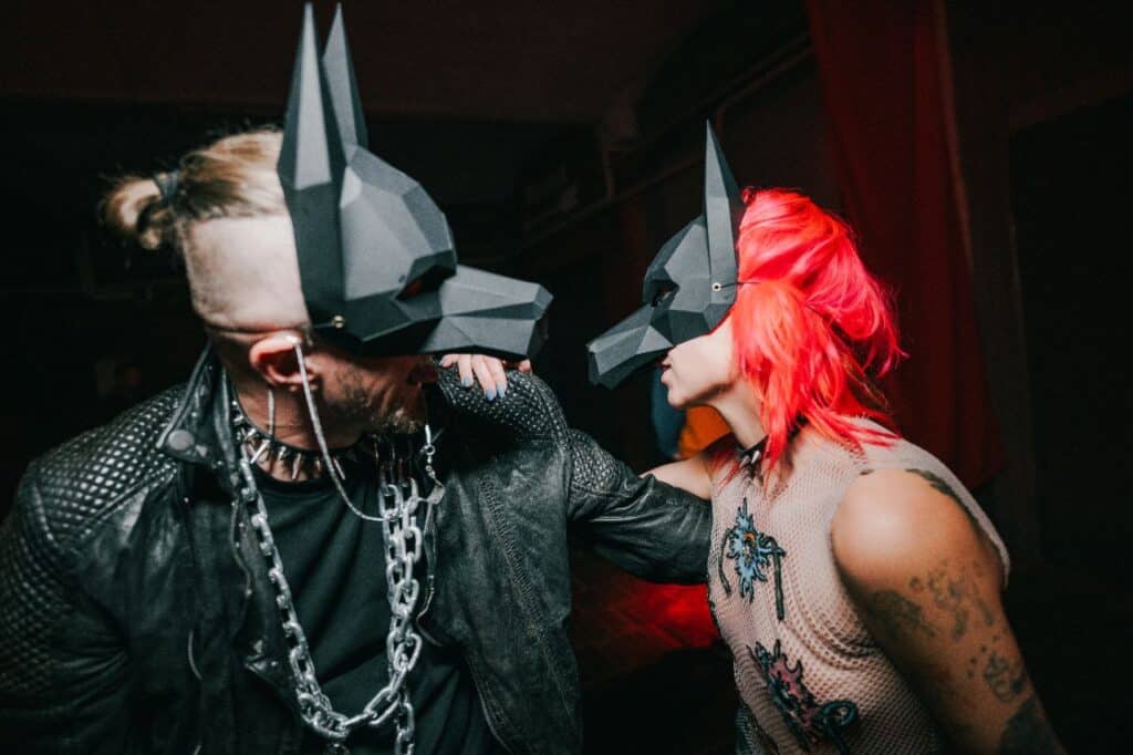 Masque Doberman en papercraft 3D