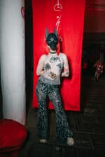 Masque Doberman en papercraft 3D