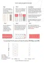 Papercraft 3D Skulptur Rhombus