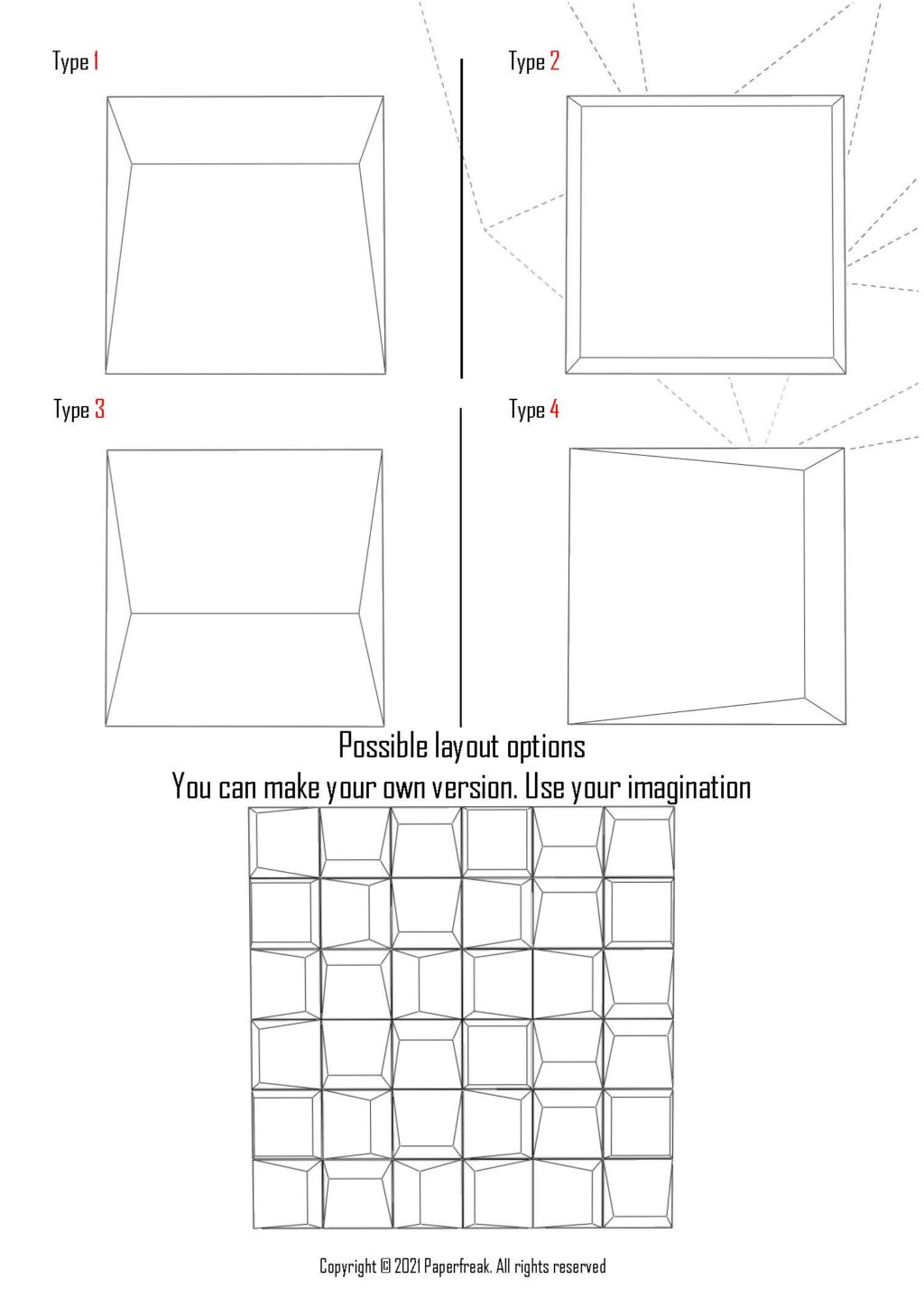 Geometric 3D Papercraft PDF