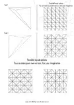 Papercraft murale geometrico 3D