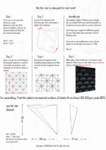 Papercraft murale geometrico 3D