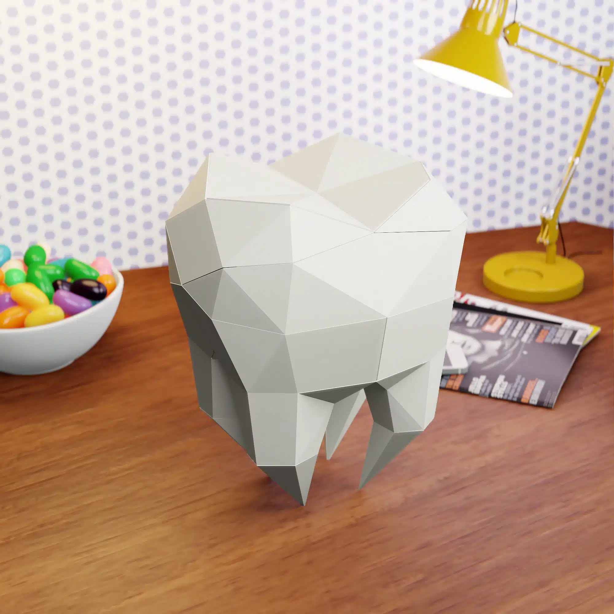 3D Papercraft Kies, weergave 5
