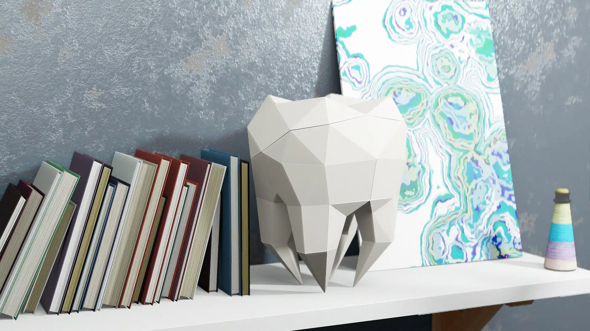 3D Papercraft Kies, weergave 4
