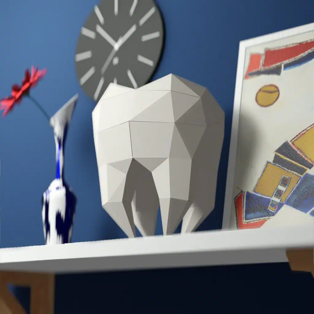 3D Papercraft Kies, weergave 2