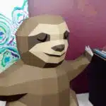 3D Papercraft Yogaslurf, weergave 6