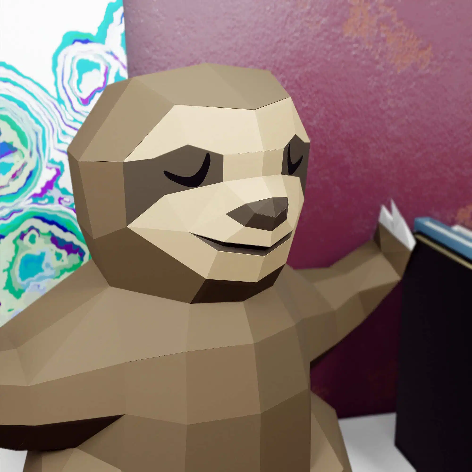 3D Papercraft Yogaslurf, weergave 6