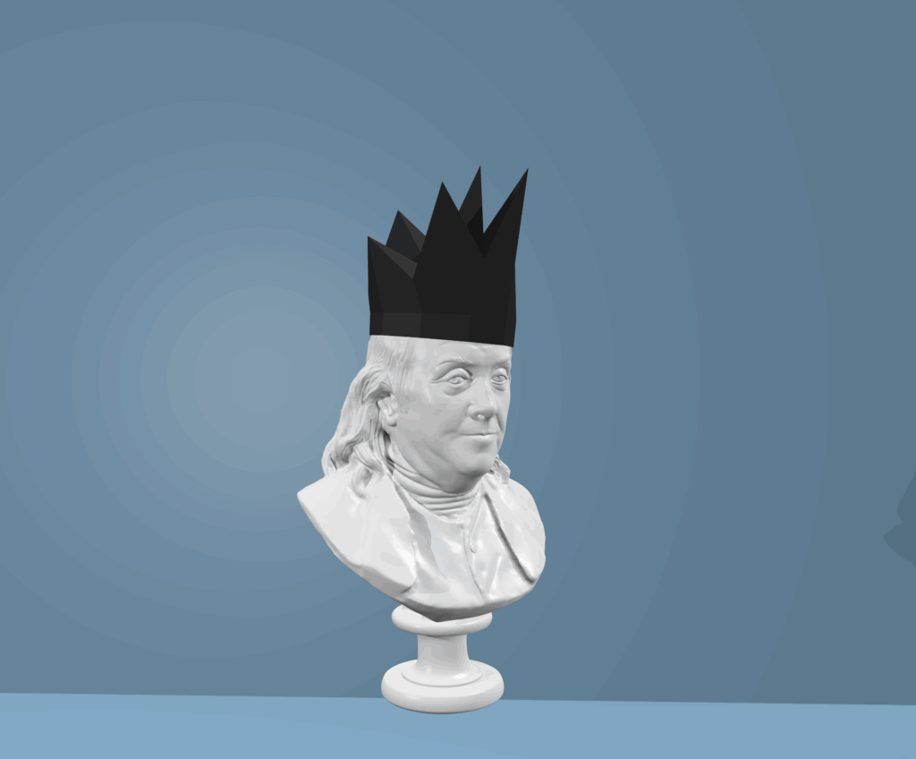 Papercraft Halloween crown en origami 3D Papercraft Halloween crown en origami 3D