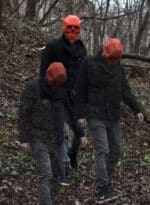 Papercraft de masque crâne gothique en origami 3D