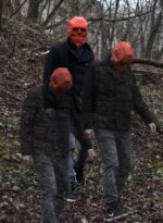 Gothische Totenkopfmaske aus 3D-Papercraft