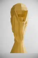3D Papercraft Voetbalbeker, weergave 7