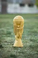 3D Papercraft Voetbalbeker, weergave 2