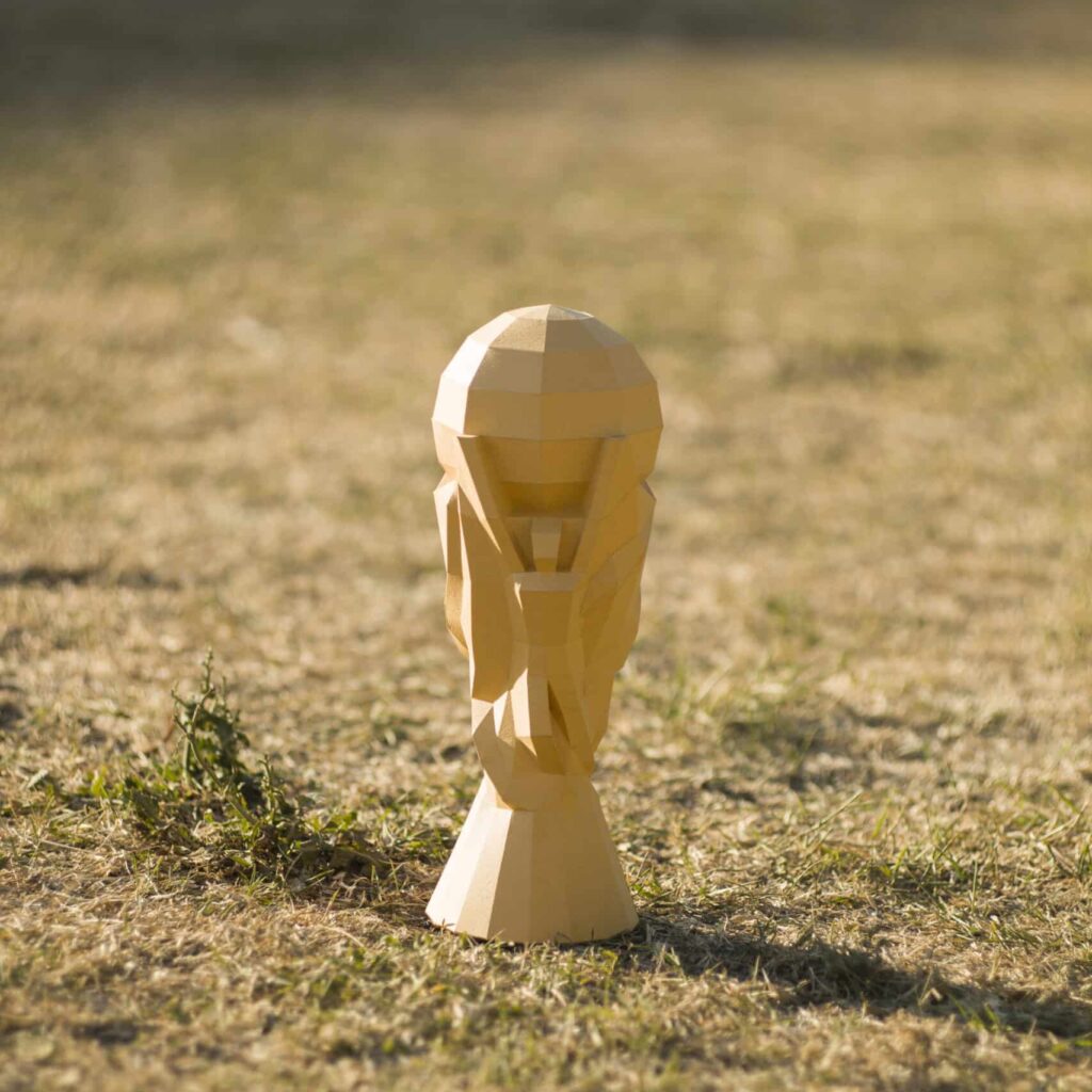 Papercraft 3D coupe de football Papercraft 3D coupe de football