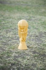 3D Papercraft Soccer Trophy