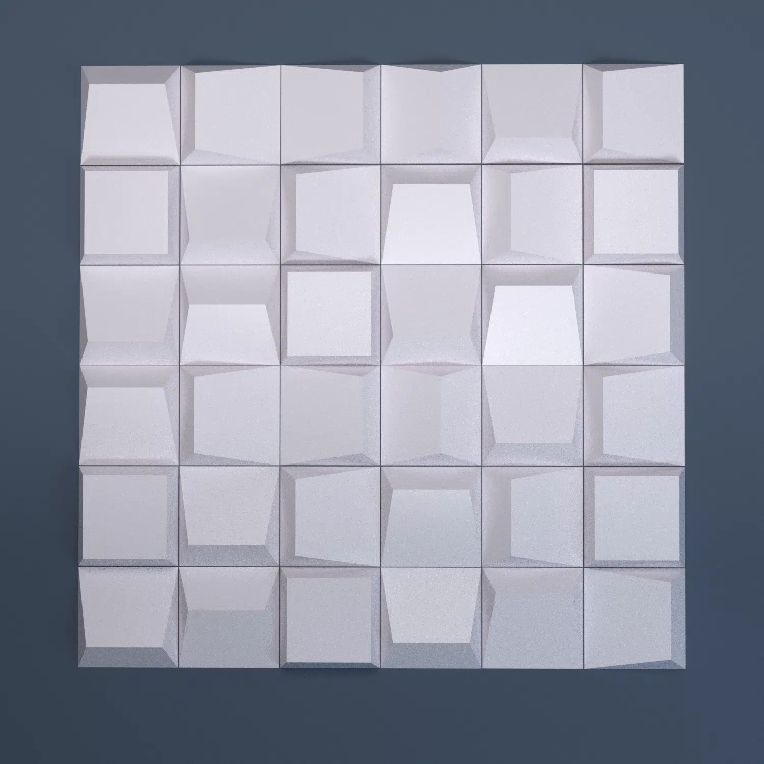 Papercraft 3D geometrisch patroon PDF, weergave 6