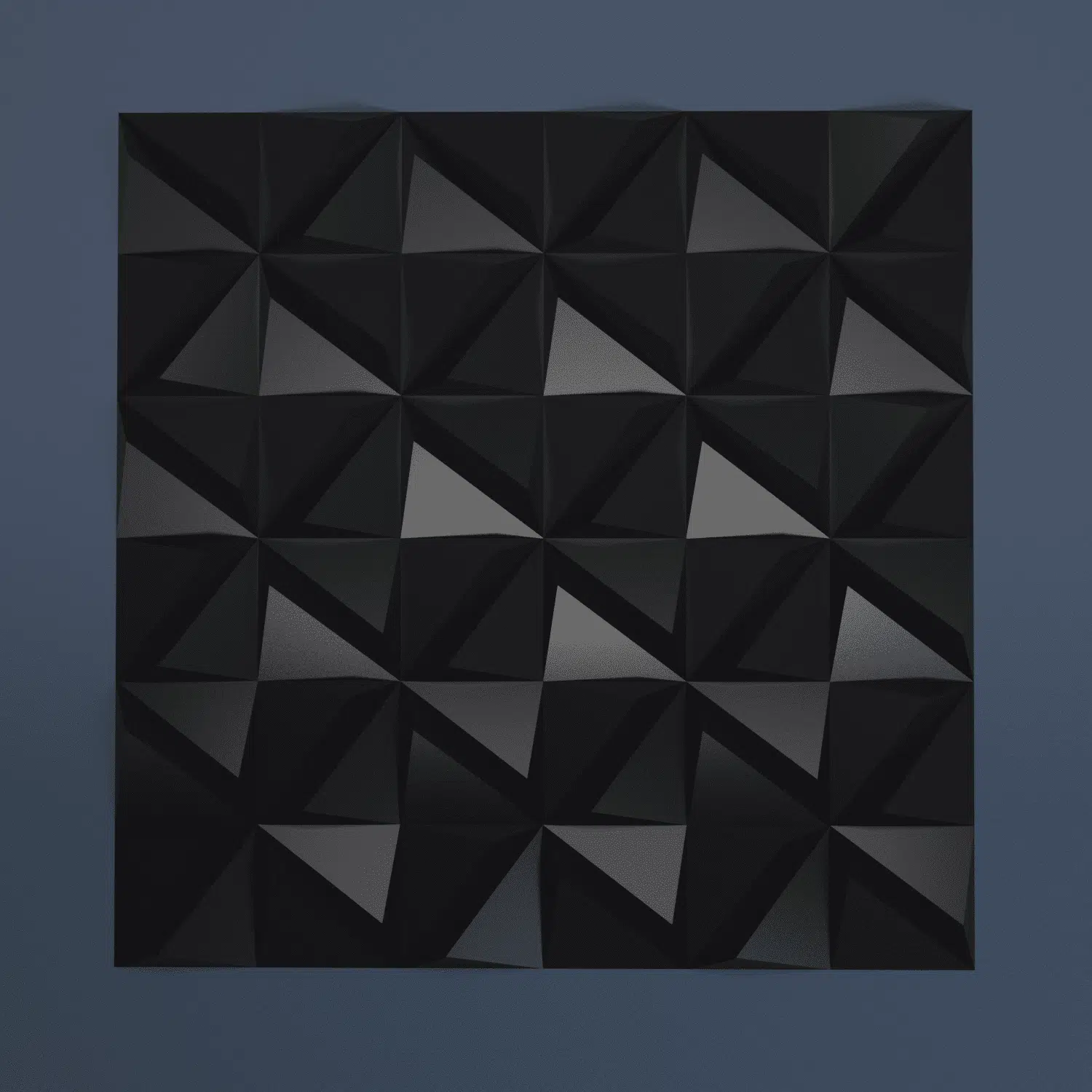 Papercraft murale geometrico 3D, modello 3D