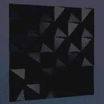 Papercraft murale geometrico 3D
