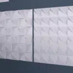 Papercraft murale geometrico 3D