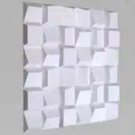 Papercraft 3D geometrisch patroon PDF, weergave 5