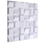 Papercraft 3D geometrisch patroon PDF, weergave 4