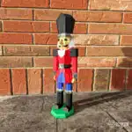 Papercraft kerstkrakeling in 3D-origami, weergave 4