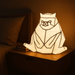 Luce notturna criceto in papercraft 3D