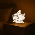 Luce notturna squalo in papercraft 3D