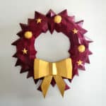 Papercraft sea turtle in 3D origami