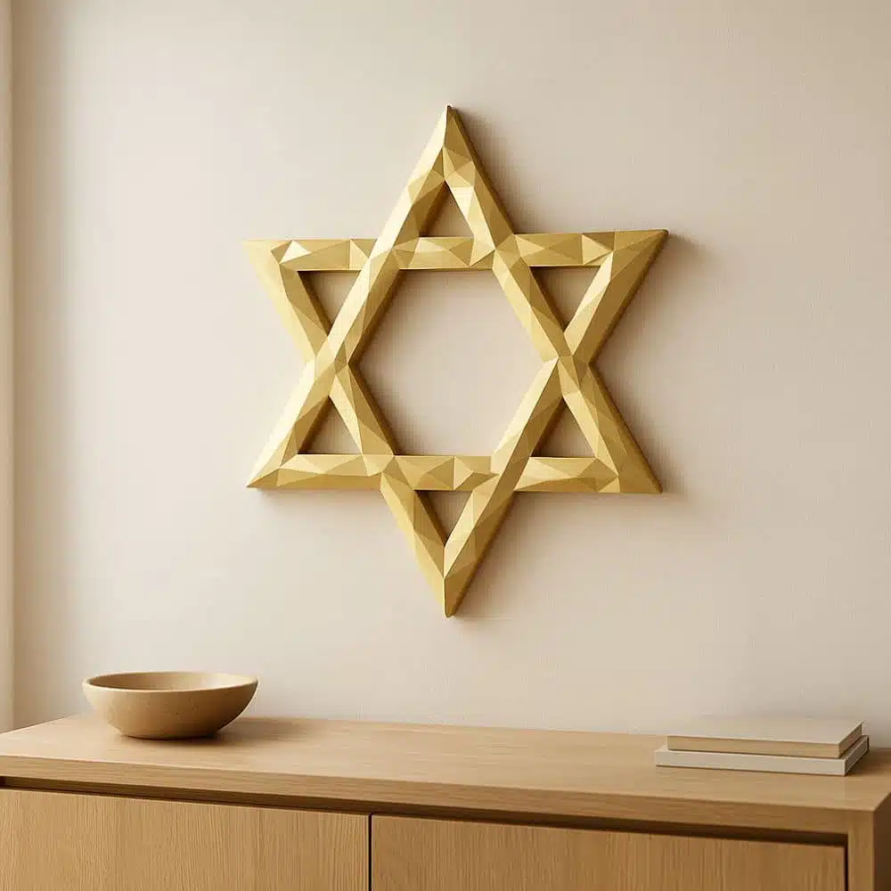 Goldener Davidstern