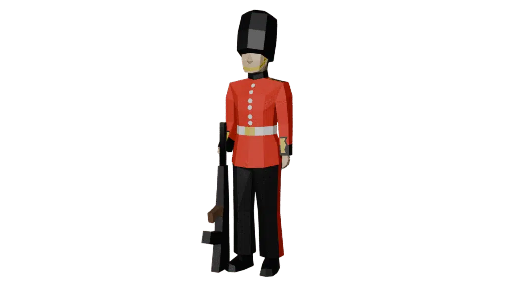 Garde royale, silouhette iconique