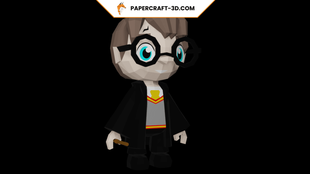 Harry Potter en papercraft 3D Harry Potter en papercraft 3D